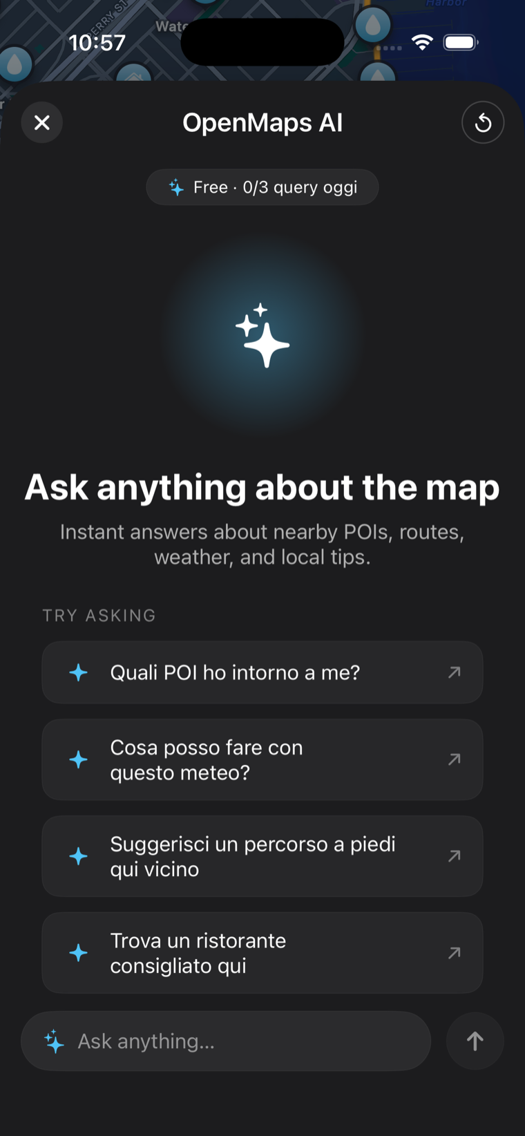 OpenMaps — topographic trail map