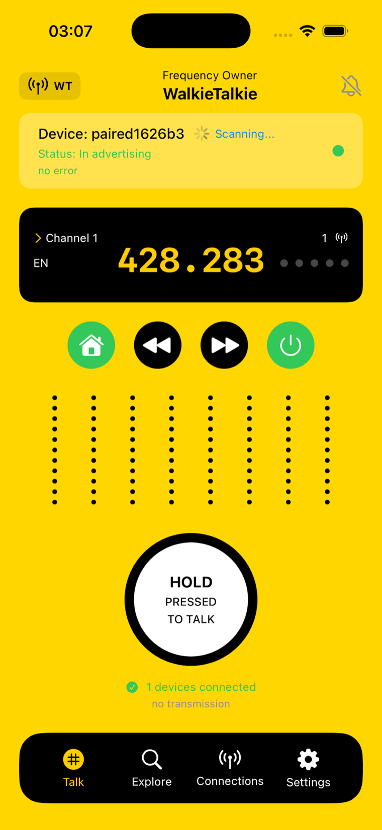 Talky — push-to-talk walkie talkie